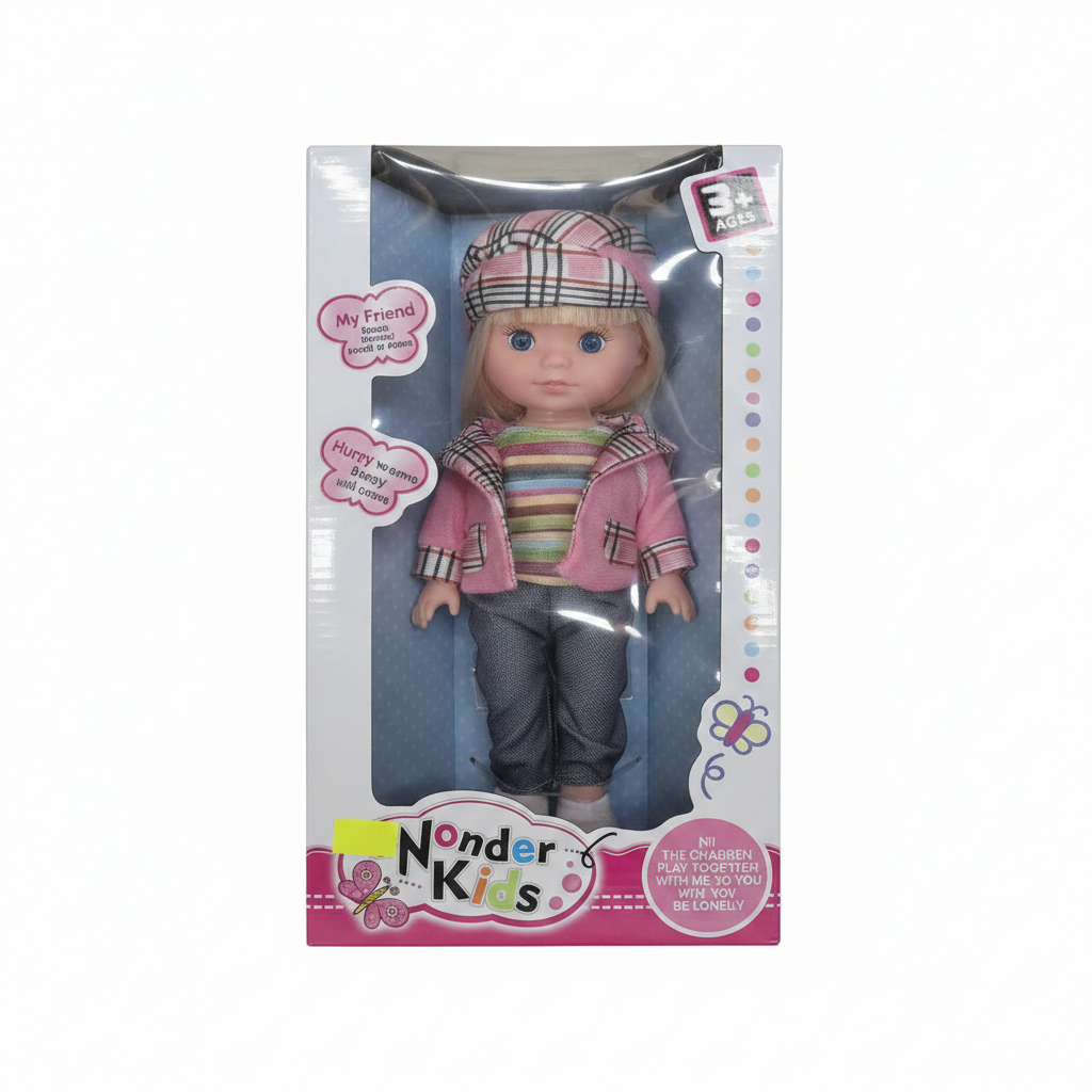 בובת חברה אופנתית מבית Wonder Kids
