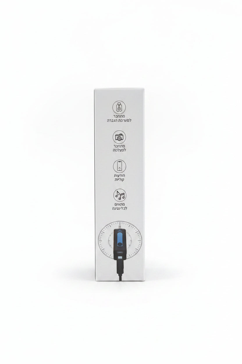 מיקרופון דש אלחוטי כפול KADI ELECTRIC – ליוצרי תוכן, מצלמות וסמארטפונים