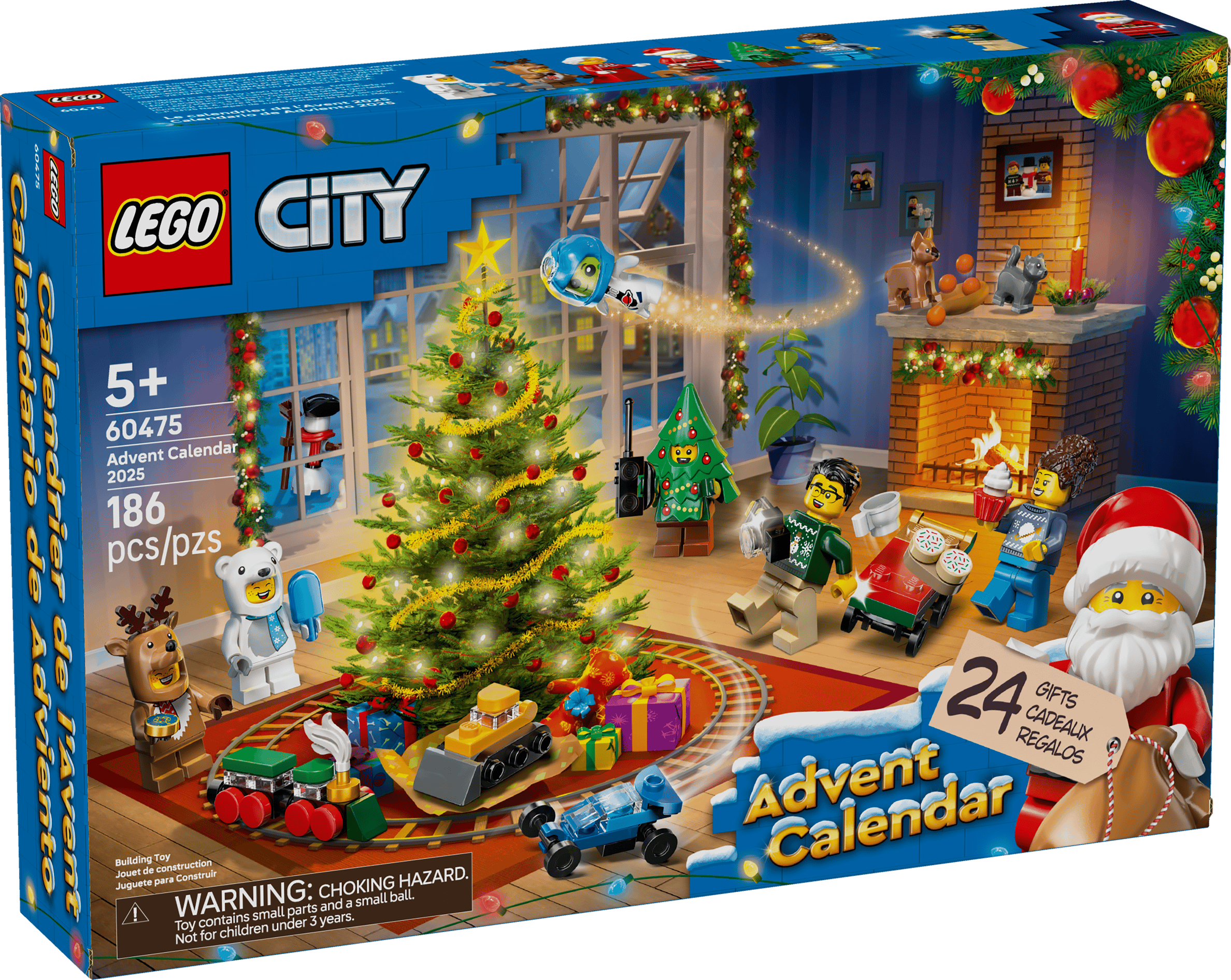 לגו סיטי 60475 לוח הפתעות חגיגי