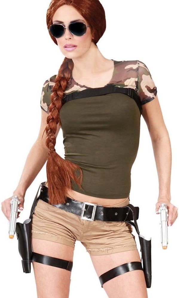 חגורה עם נרתיקי רגל לאקדחים