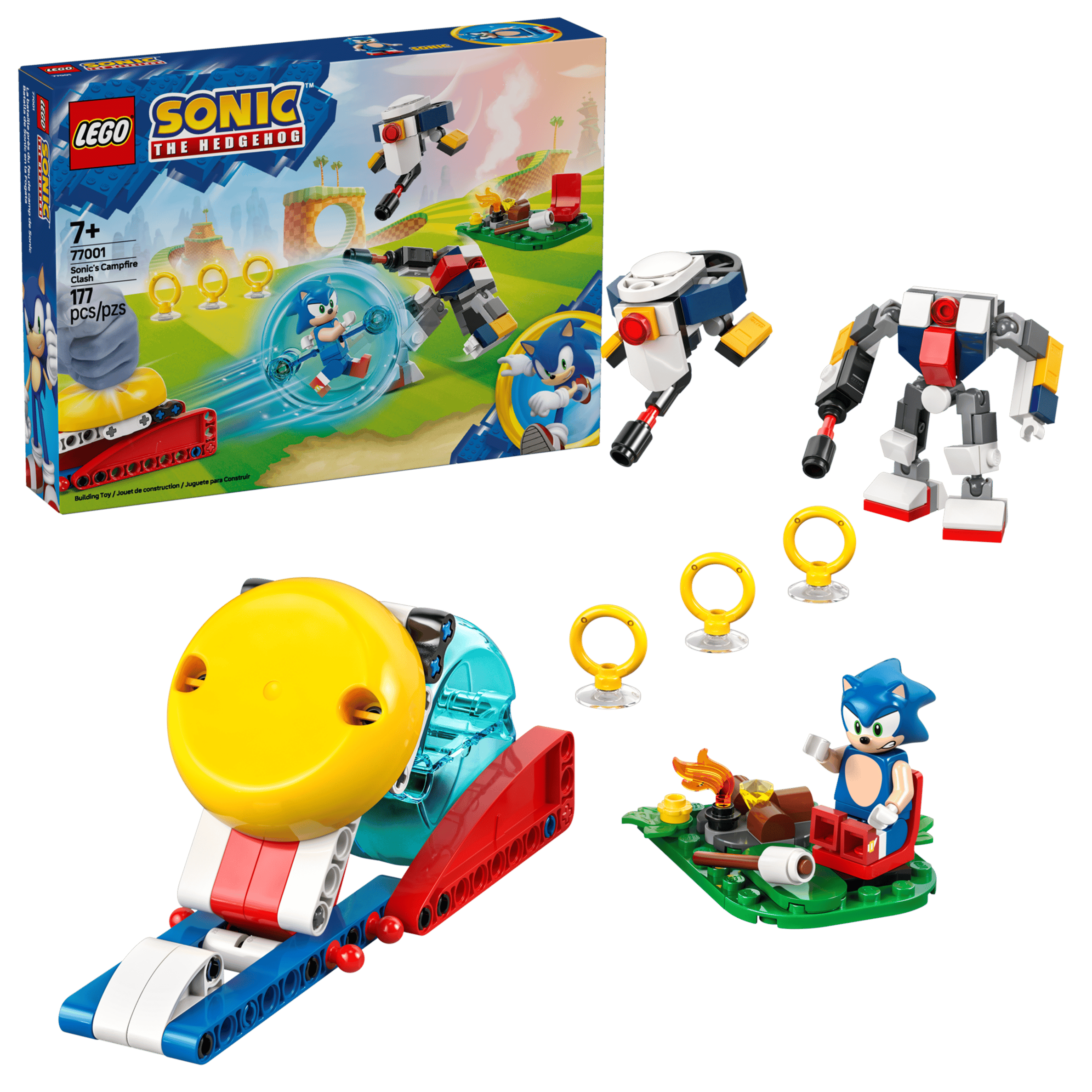 לגו 77001 המדורה של סוניק