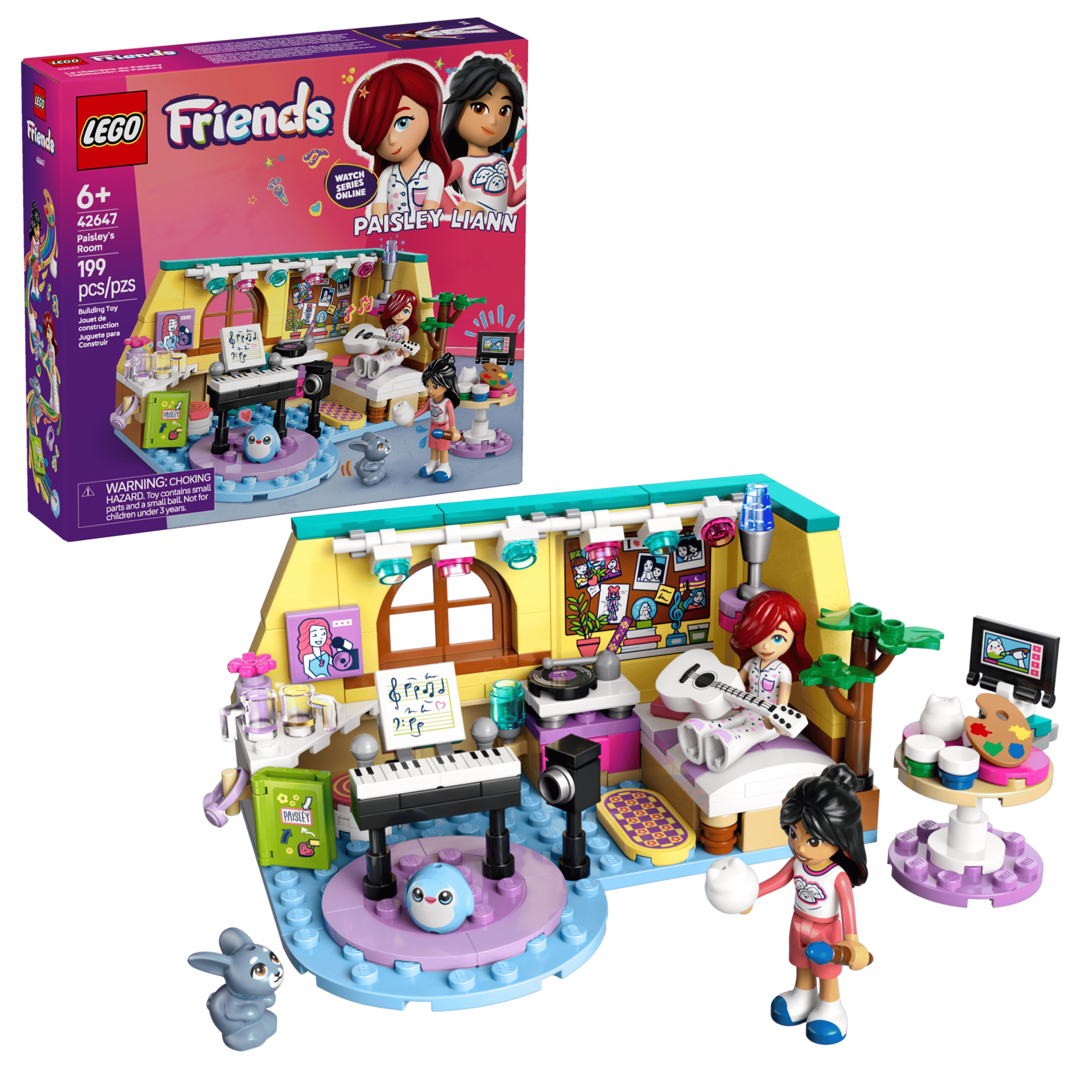 לגו 42647 פרנדס החדר של פייזלי