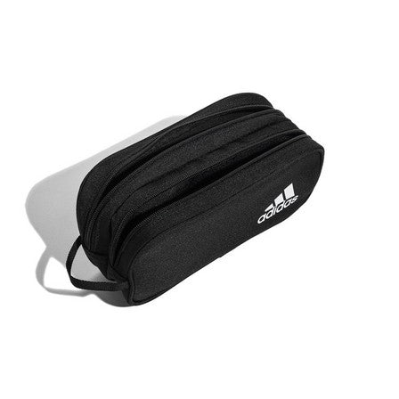 קלמר אדידס שחור לוגו לבן 2 תאים