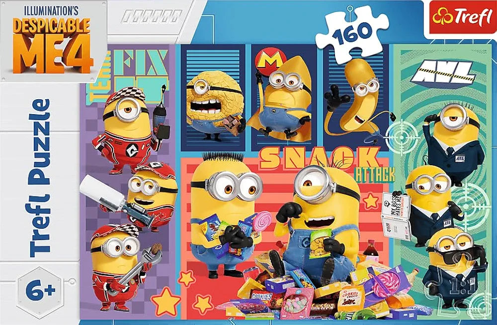פאזל מניונים 160 חלקים