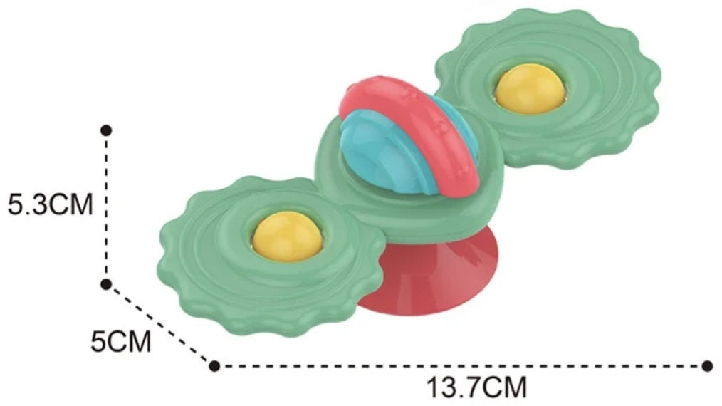 סט ספינרים עם וואקום לפעוטות