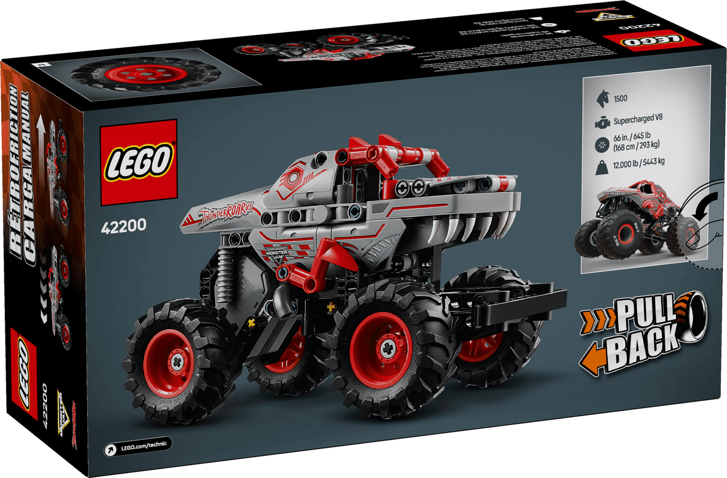 לגו 42200 טכניק מונסטר ג'אם