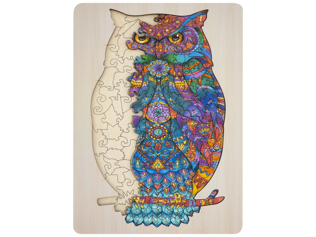 פאזל עץ עם מעמד צורות מיוחדות