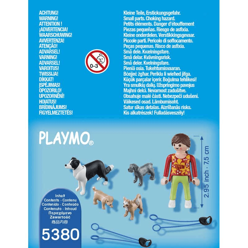 פליימוביל 5380 מטיילים בגן הכלבים-zrizi toys