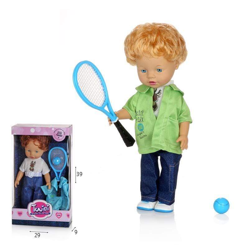 בובת ילד טניס-zrizi toys