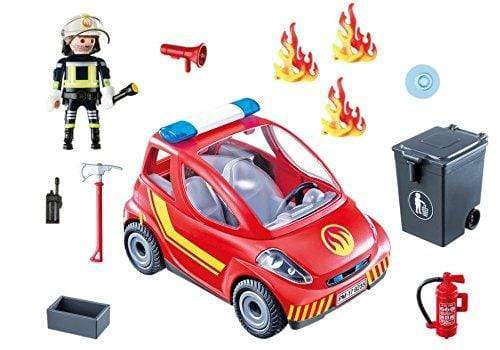 פליימוביל לוחם אש ורכב סיור 9235-zrizi toys