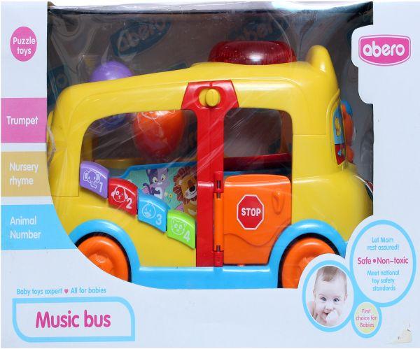 אוטובוס מוזיקלי לתינוקות-zrizi toys