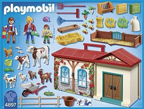 פליימוביל חוות חיות מארז נשיאה 4897-zrizi toys
