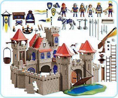 פליימוביל מצודת אבירים 3268-zrizi toys
