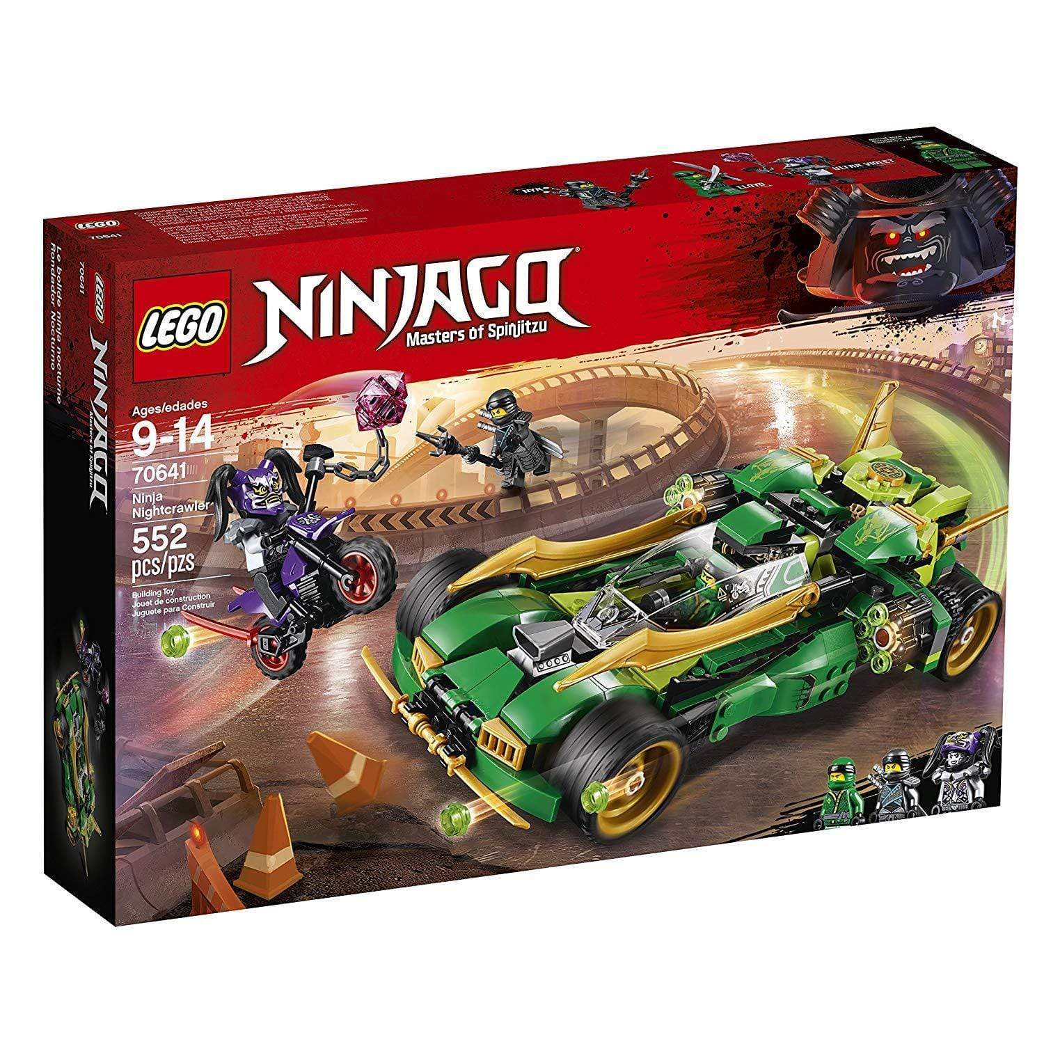 לגו נינג'אגו 70641 Ninja Nightcrawler LEGO-zrizi toys