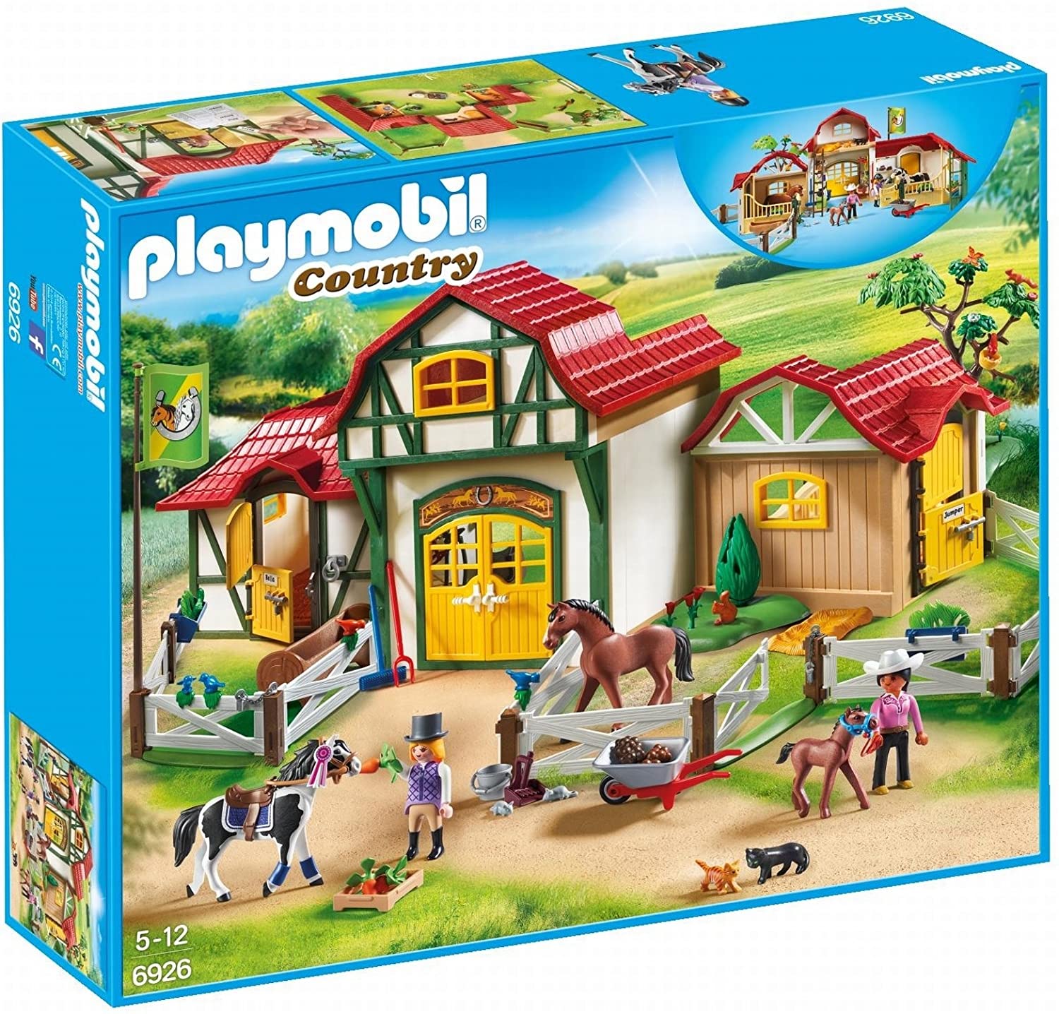פליימוביל 6926 חוות סוסים - zrizi toys