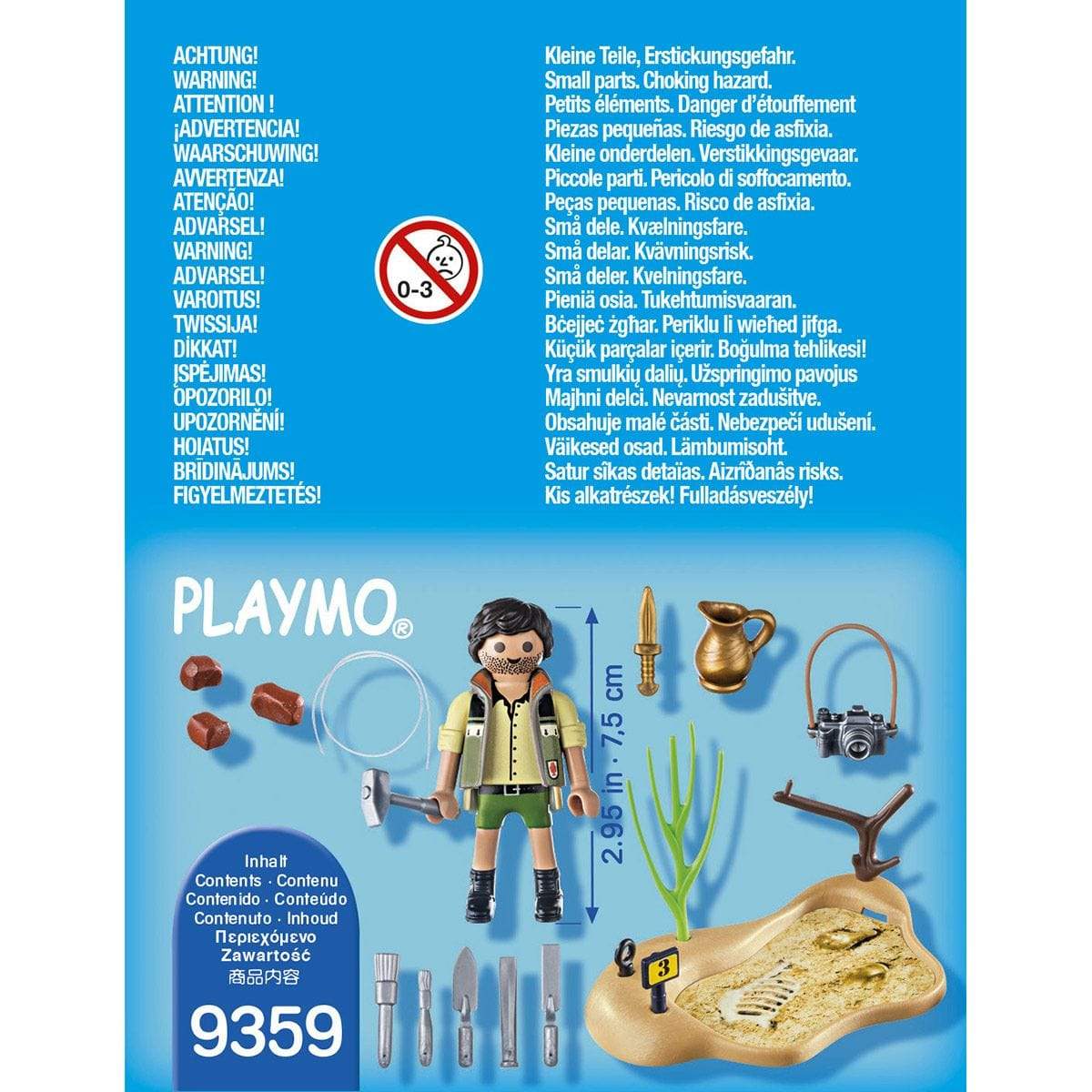 פליימוביל 9359 ארכיאולוג-zrizi toys