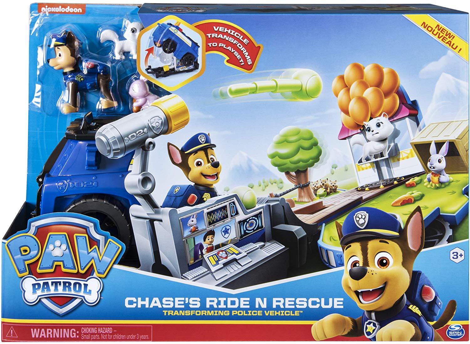 מפרץ ההרפתקאות צייס רכב נהפך לתחנת משטרה-zrizi toys