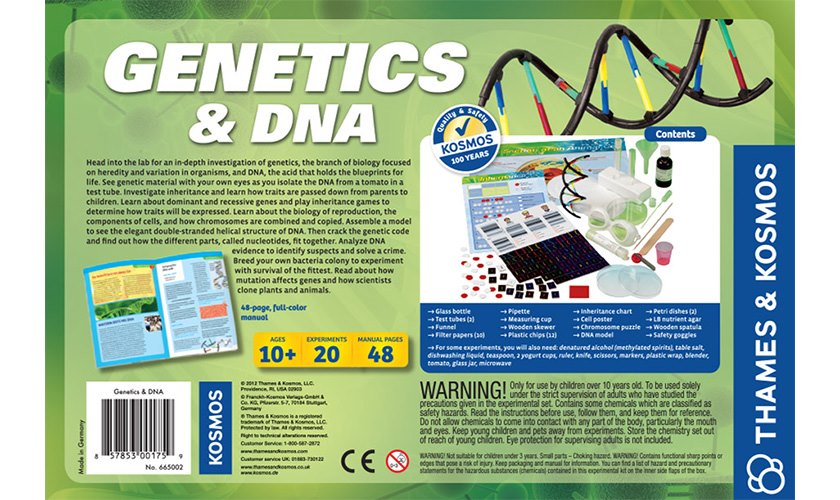 ערכת מדע ללימוד גנטיקה ודנ"א