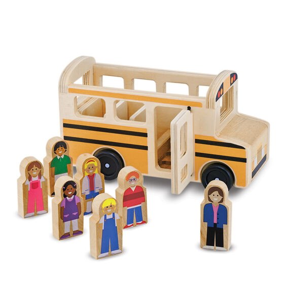 מליסה ודאג אוטובוס בית ספר מעץ