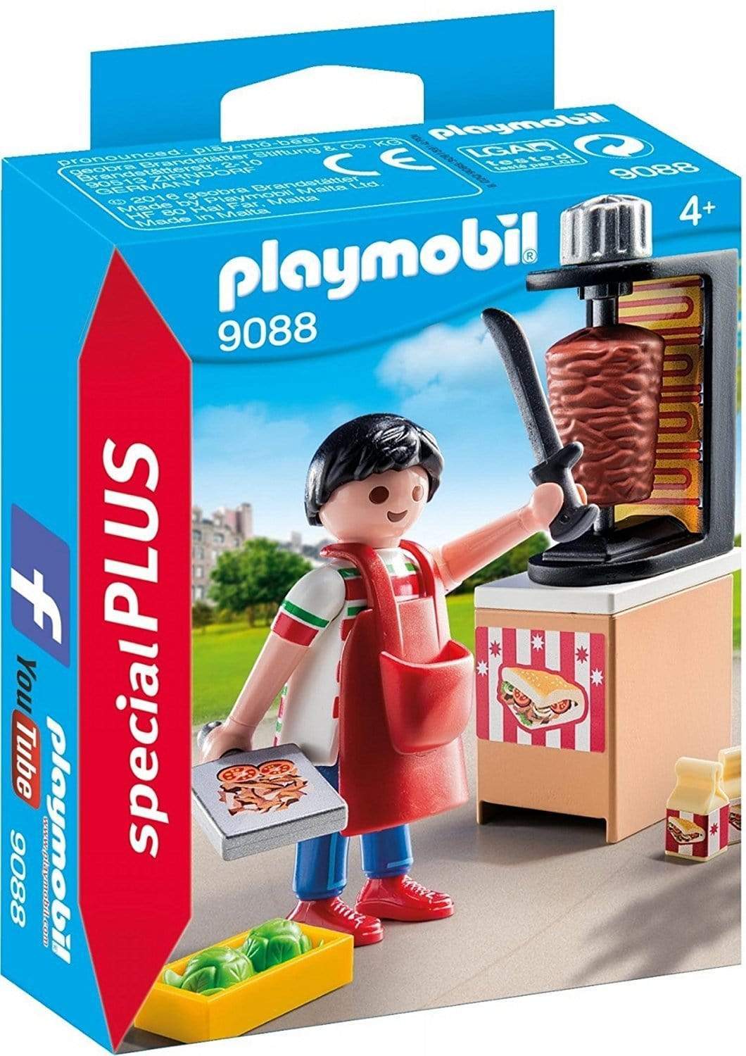 פליימוביל 9088 חנות שווארמה-zrizi toys