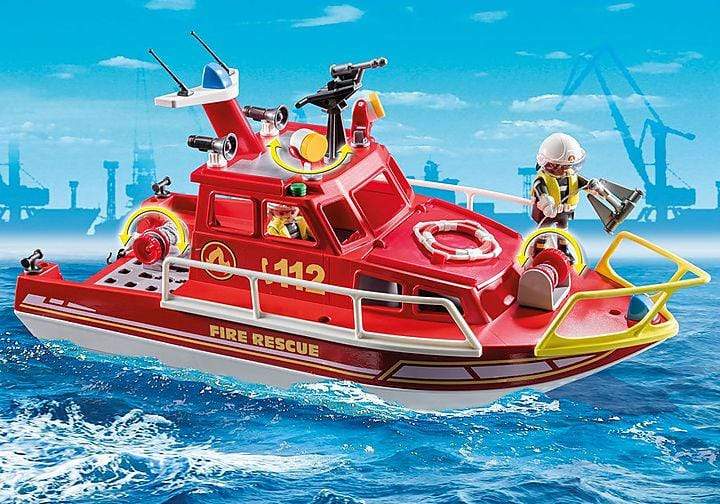 פליימוביל 70147 סירת חילוץ עם מנוע תת ימי - zrizi toys