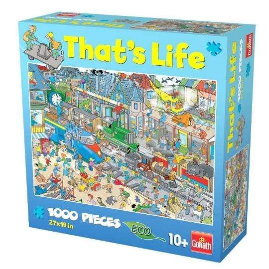 פאזל 1000 חלקים תחנת רכבת-zrizi toys