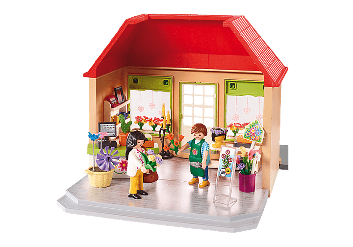 פליימוביל 70016 חנות פרחים - zrizi toys