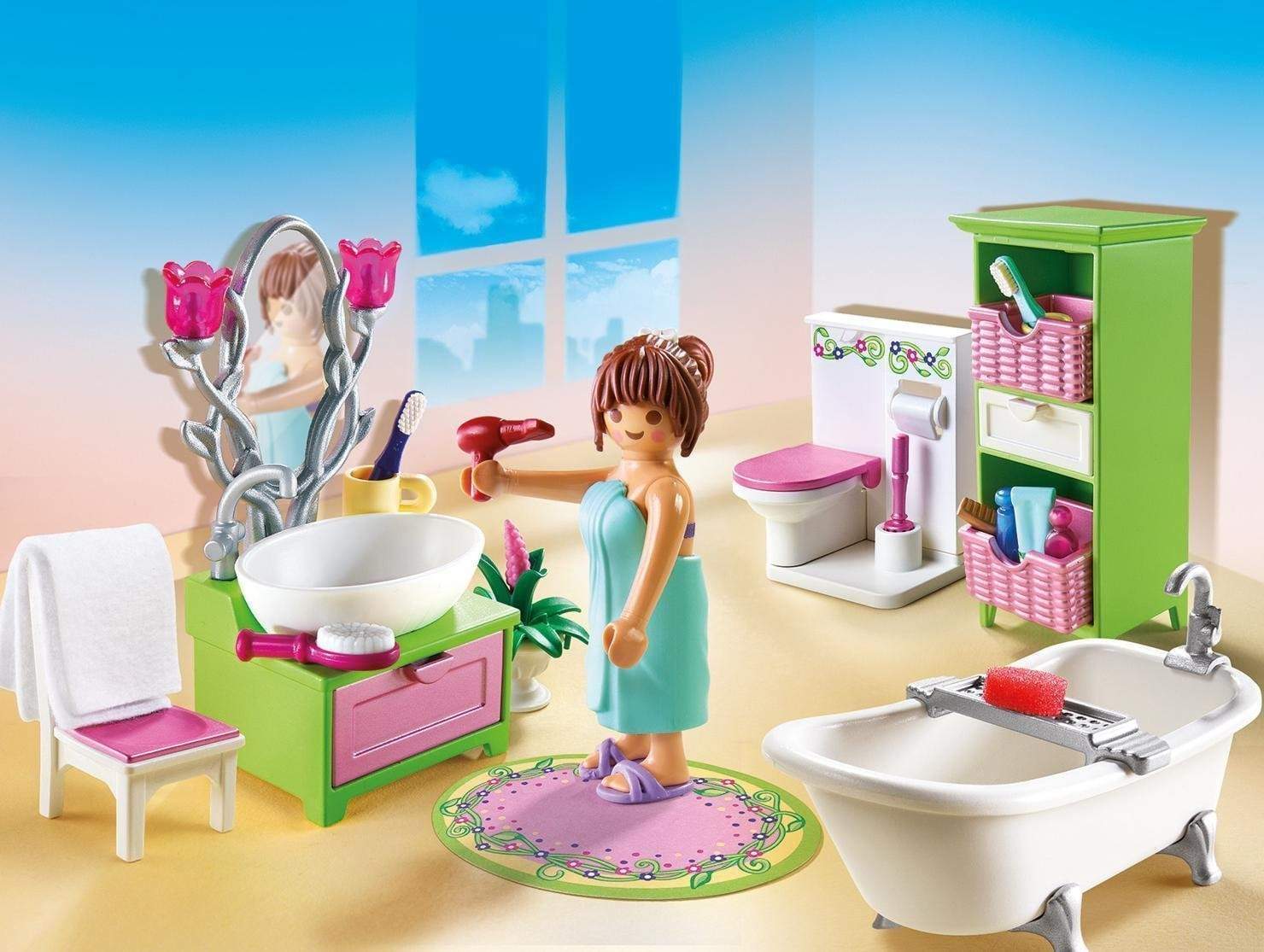 פליימוביל 5307 חדר אמבטיה-zrizi toys