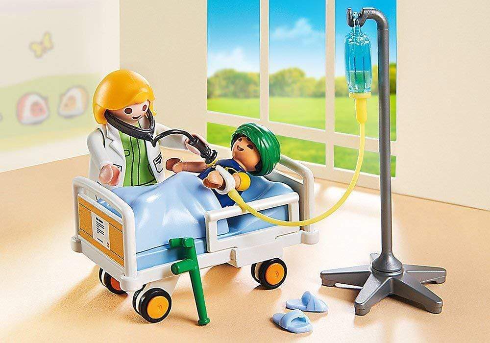 פליימוביל 6661 רופא ילדים וילד-zrizi toys
