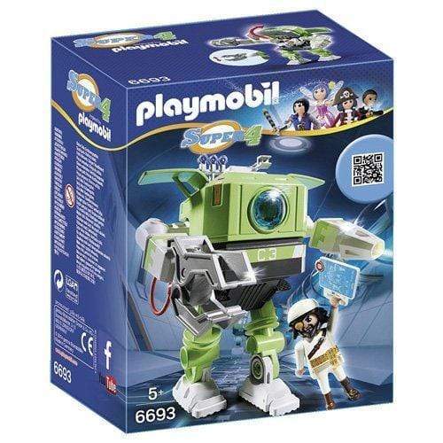 פליימוביל 6693 הרובוט והפיראט-zrizi toys