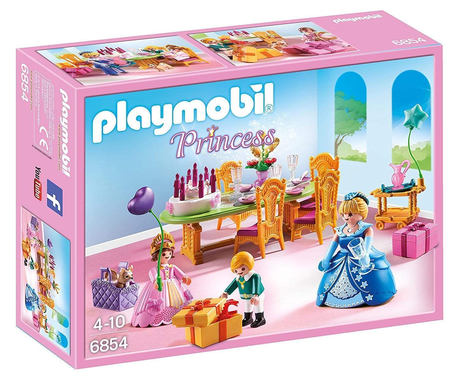 פליימוביל 6854 מסיבת יום הולדת מלכותית-zrizi toys