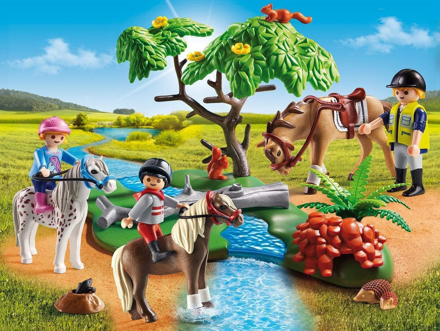 פליימוביל 6947 רכיבה על סוסים בחיק הטבע-zrizi toys