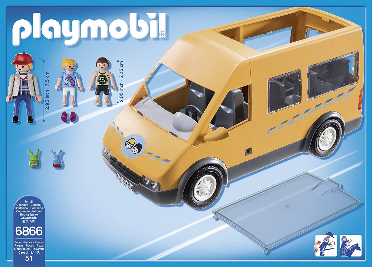 פליימוביל אוטובוס תלמידים 6866-zrizi toys