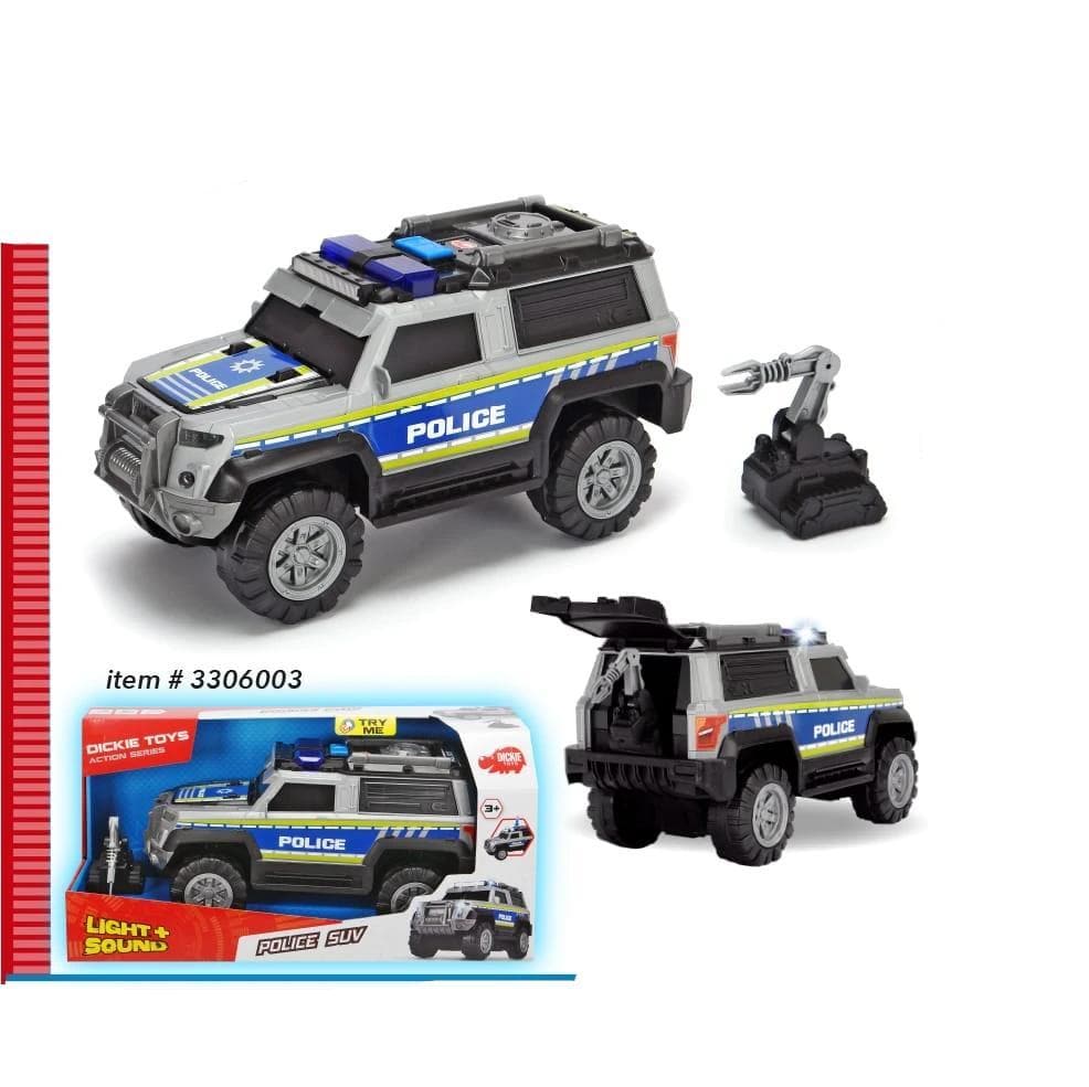 רכב משטרה גדול-zrizi toys