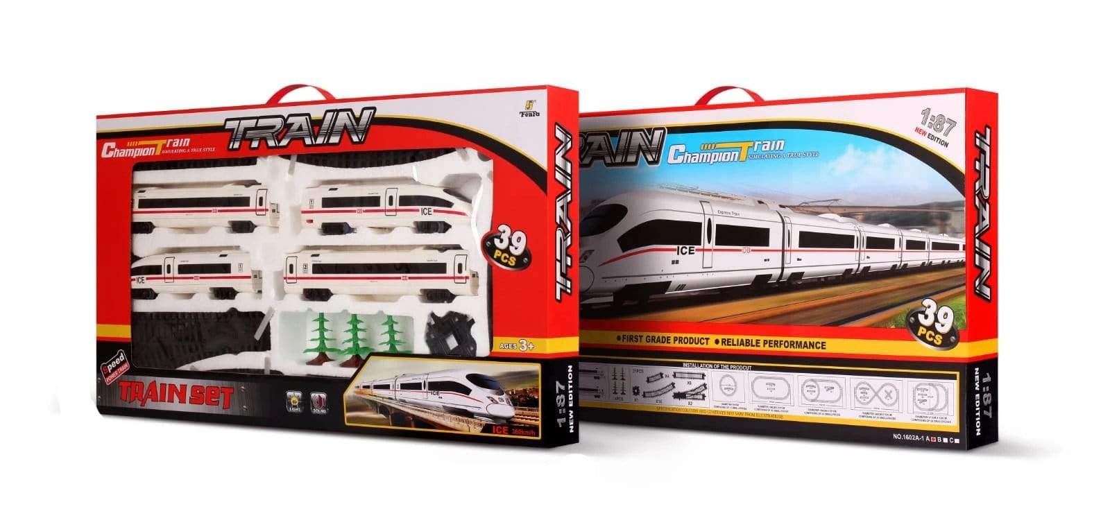 רכבת חשמלית על מסילה-zrizi toys