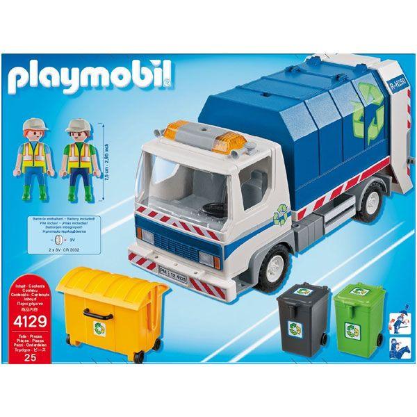 פליימוביל 4129 משאית זבל-zrizi toys
