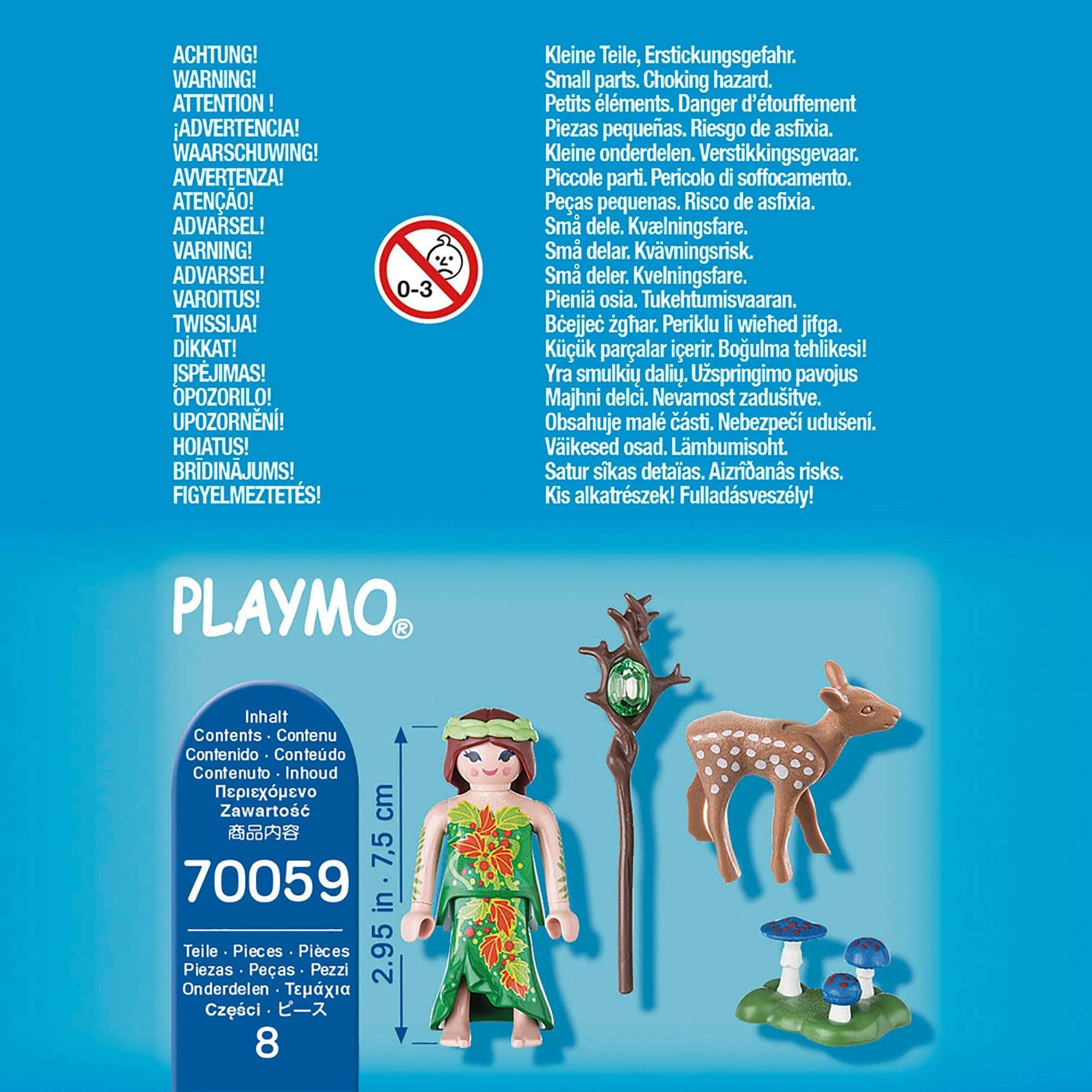 פליימוביל 70059 פייה ובמבי-zrizi toys