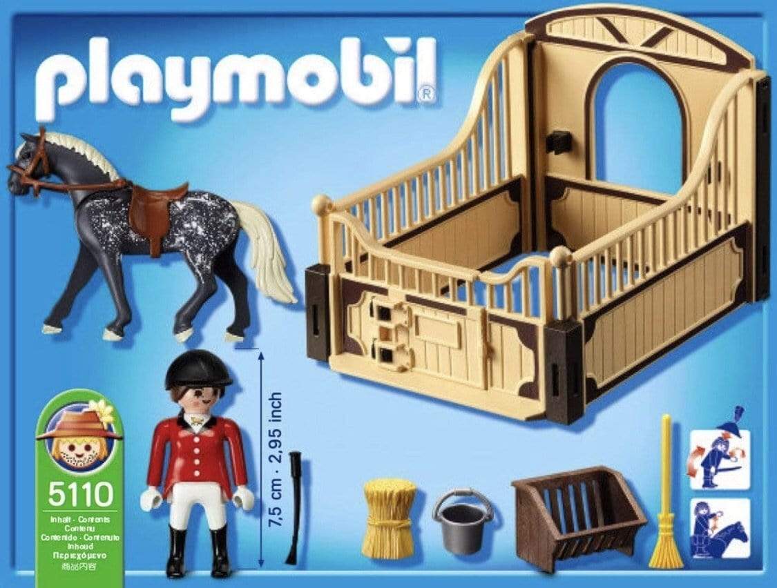 פליימוביל רוכב מירוצי סוסים 5110-zrizi toys