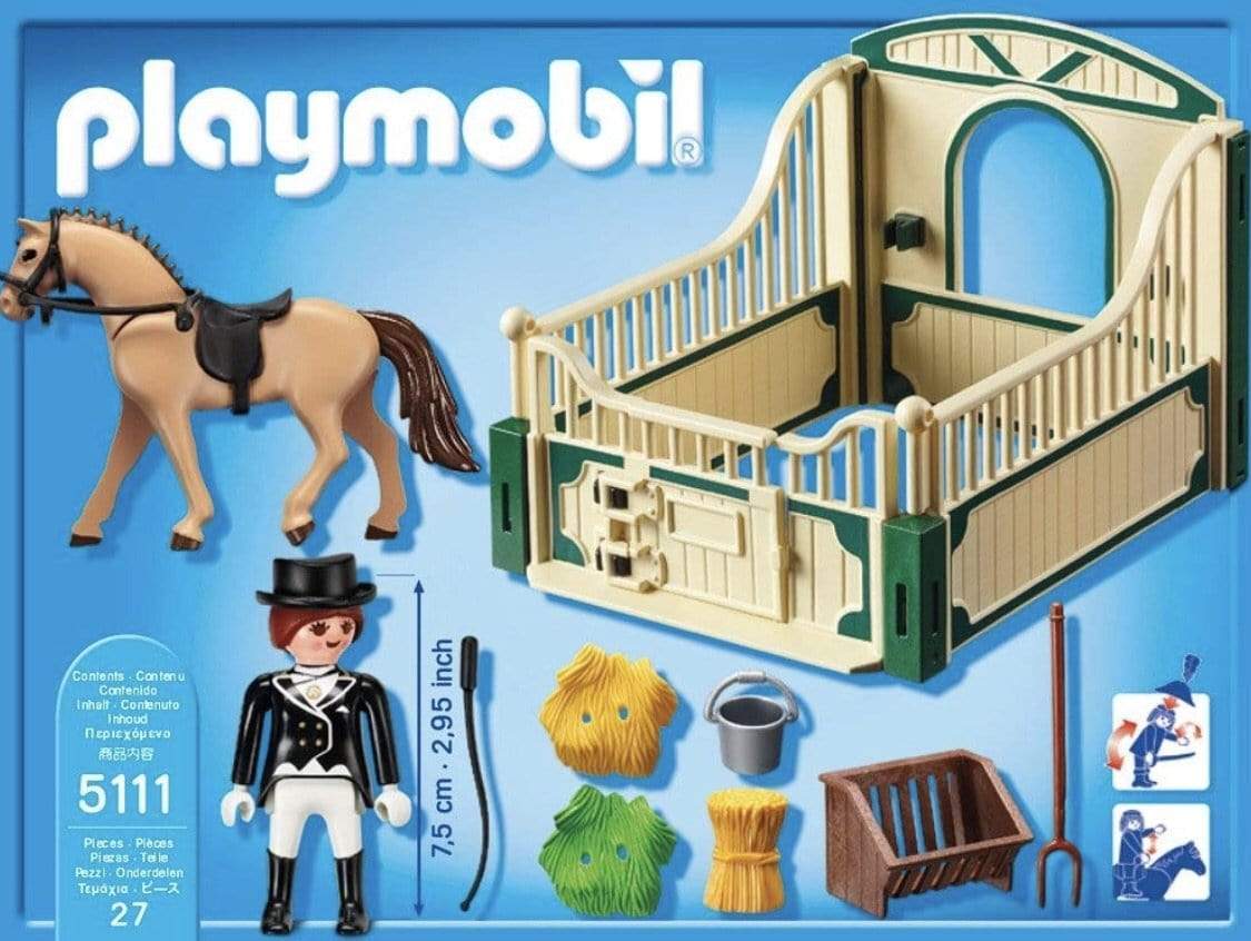 פליימוביל רוכב סוסים אומנותי 5111-zrizi toys