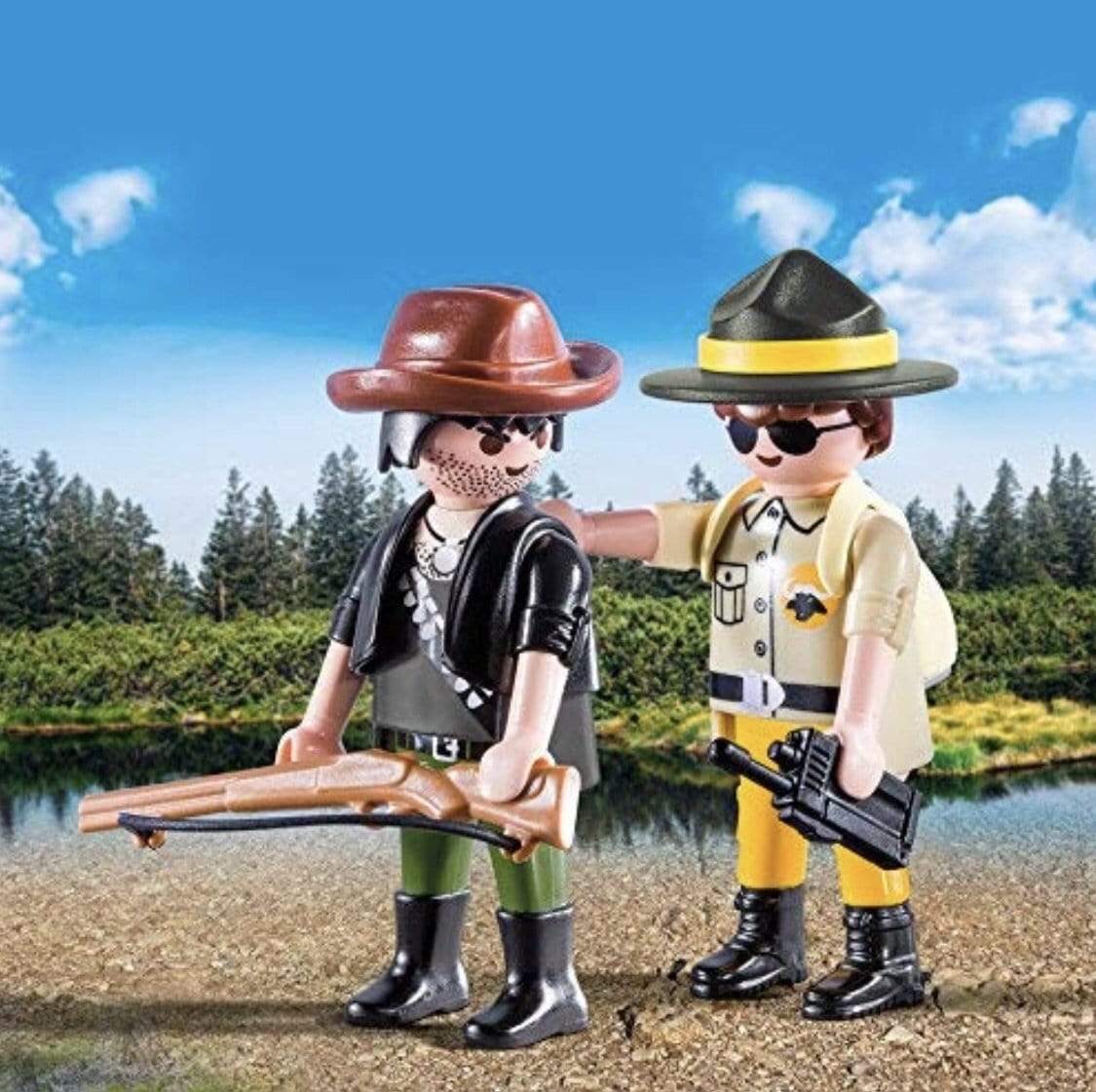 פליימוביל שומר יערות וצייד 9217-zrizi toys