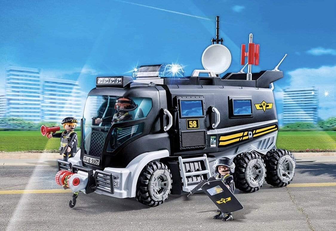 פליימוביל משאית משטרה ענקית ימ״מ 9360-zrizi toys