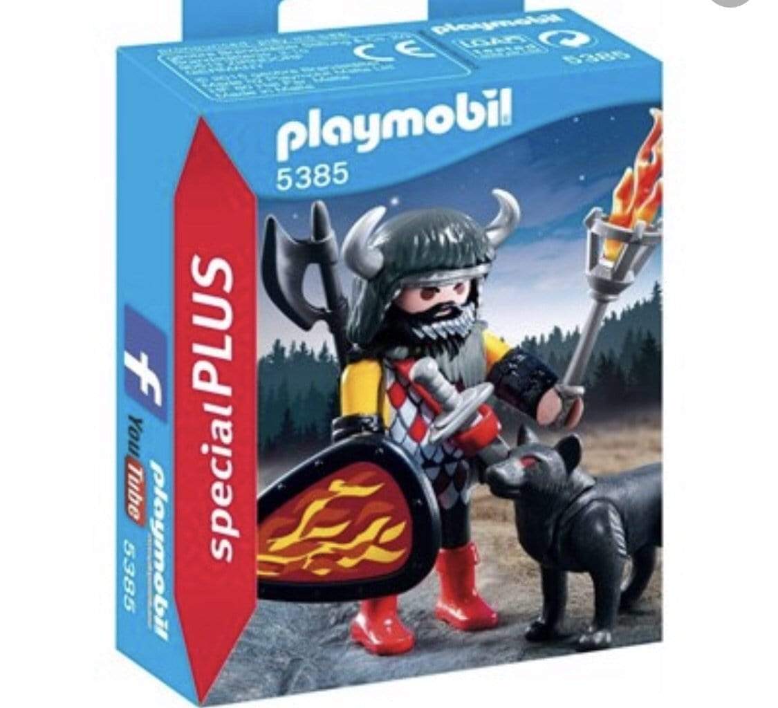 פליימוביל לוחם עם זאב 5385-zrizi toys